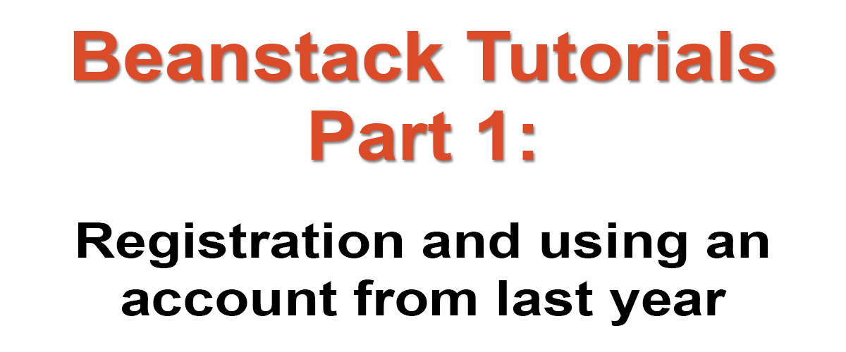 Beanstack Tutorials Part 1